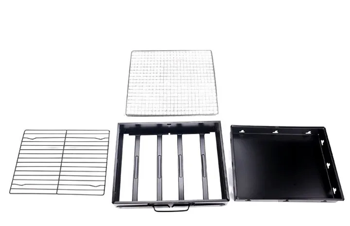 الهواء الطلق المحمولة فحم الشواء شواء التخييم -Portable Charcoal BBQ Grill