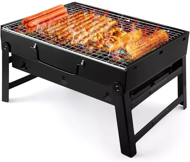الهواء الطلق المحمولة فحم الشواء شواء التخييم -Portable Charcoal BBQ Grill