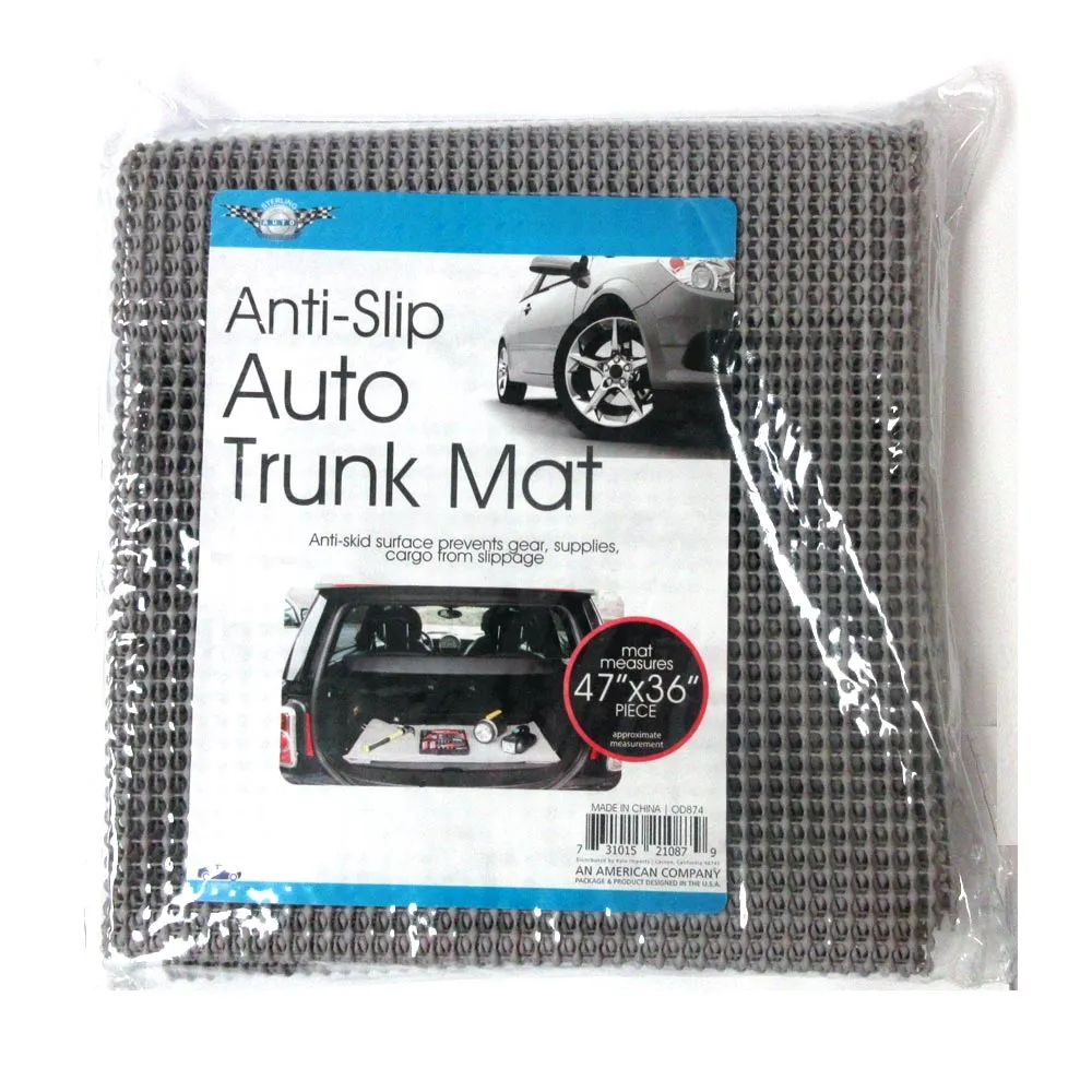 1 Anti-Slip Auto Trunk Mat Floor Trimmable Vehicle Car Truck Van Pet Cover 47x36