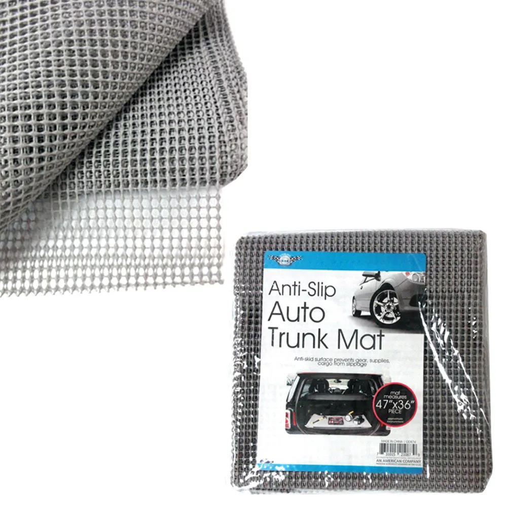 1 Anti-Slip Auto Trunk Mat Floor Trimmable Vehicle Car Truck Van Pet Cover 47x36