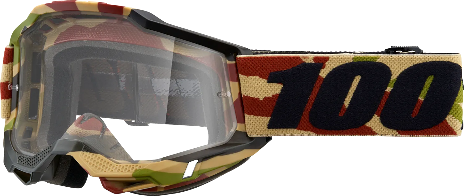100% Accuri 2 Goggles - Mission - Clear 50013-00021