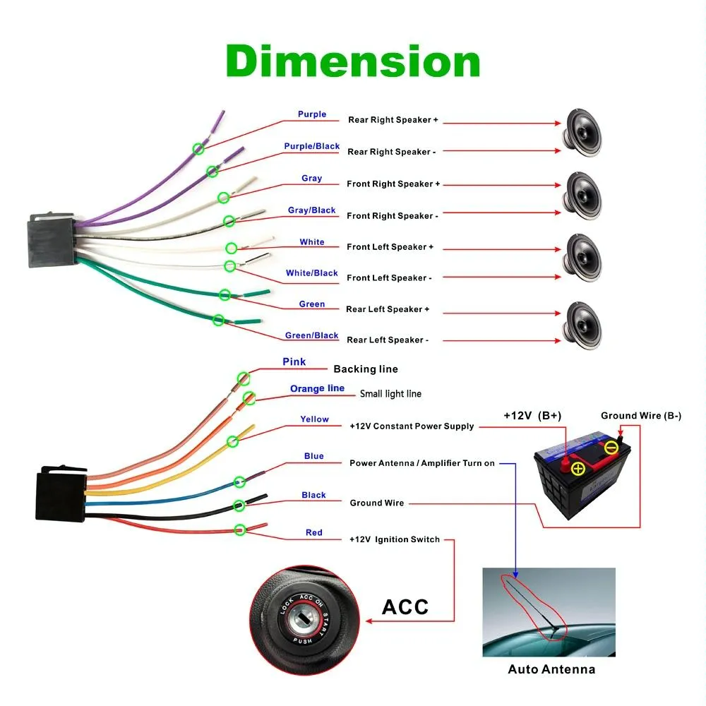 6.2 Inch Car Dual Din Hd Mp5 Player W / Bluetooth Fm Phone Link Tf Card & Remote