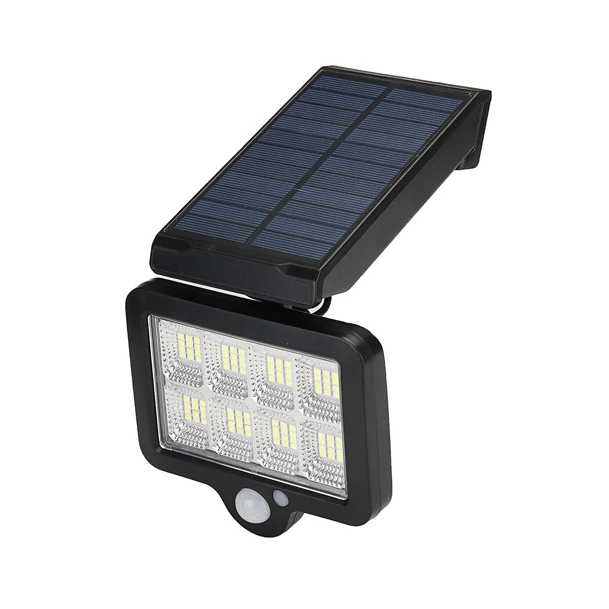 96/120/160 LED Solar Motion Sensor Security Wall Lamp Floodlight with Remote Control