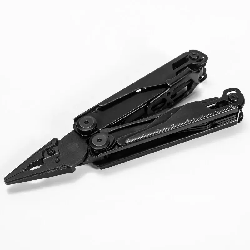 Compact Multifunctional Pliers with Folding Knife and Wrench