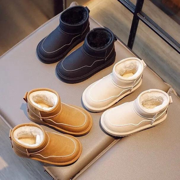 CozyFur Winter Plush Snow Boots