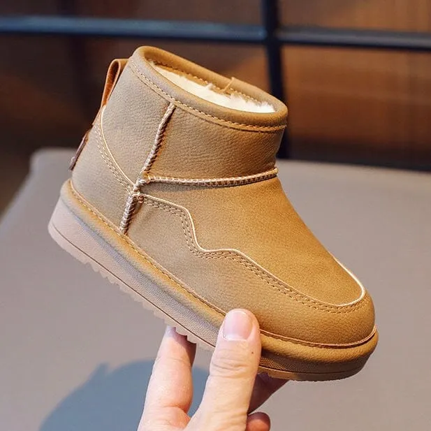 CozyFur Winter Plush Snow Boots