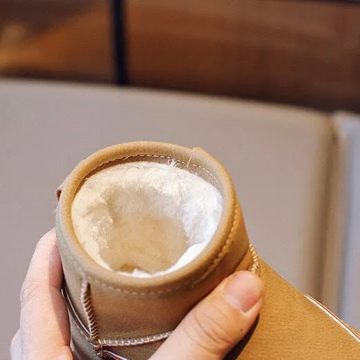 CozyFur Winter Plush Snow Boots
