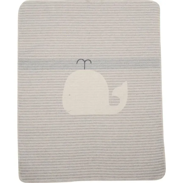 Fussenegger Juwel Whale Stripes Grey 90x70cm