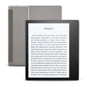 Kindle Oasis (10th Gen) - Now with adjustable warm light, 7" Display, 32 GB, WiFi   Free 4G (Graphite)