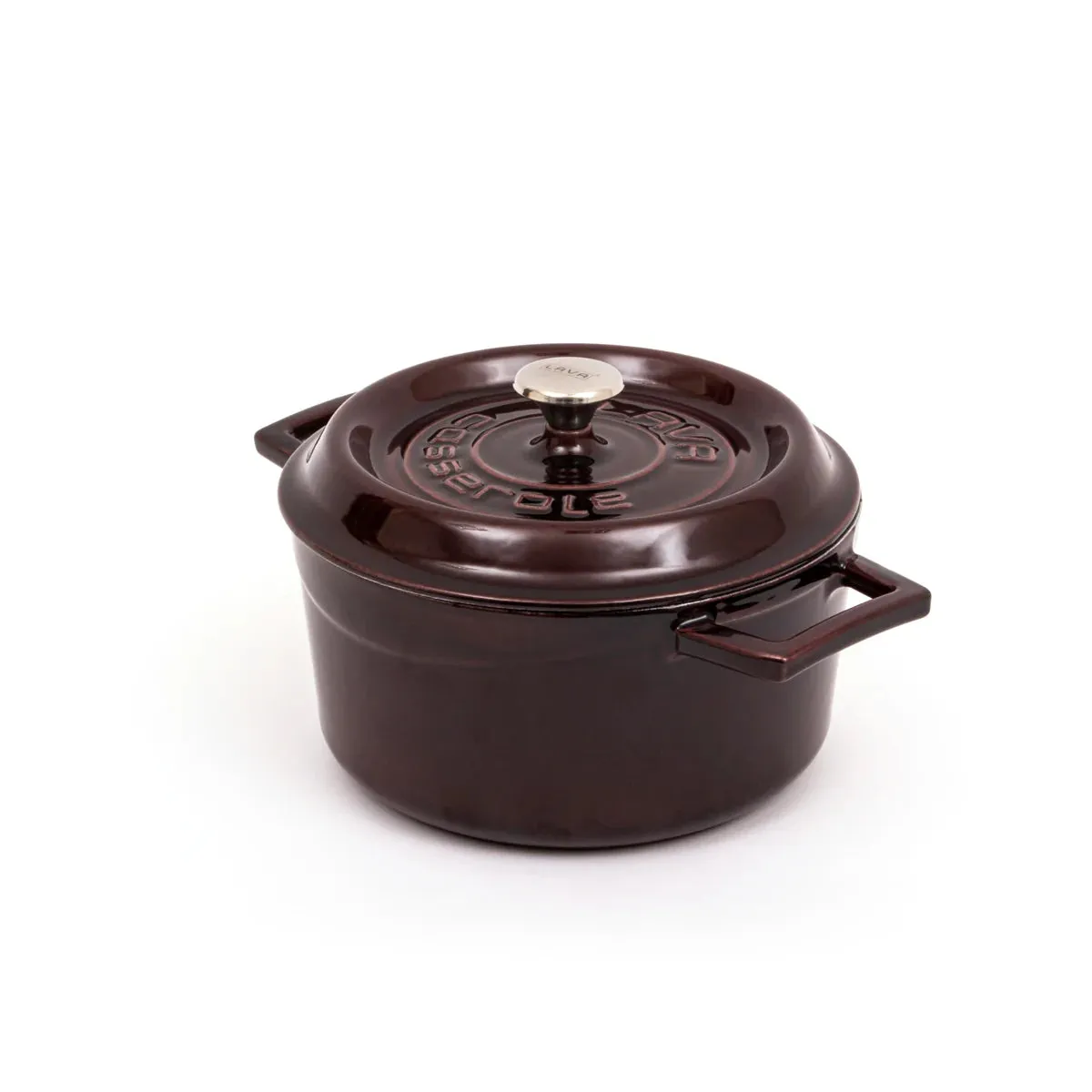 LAVA Premium round Cast Iron Dutch Oven 7.87 in / 20 Cm