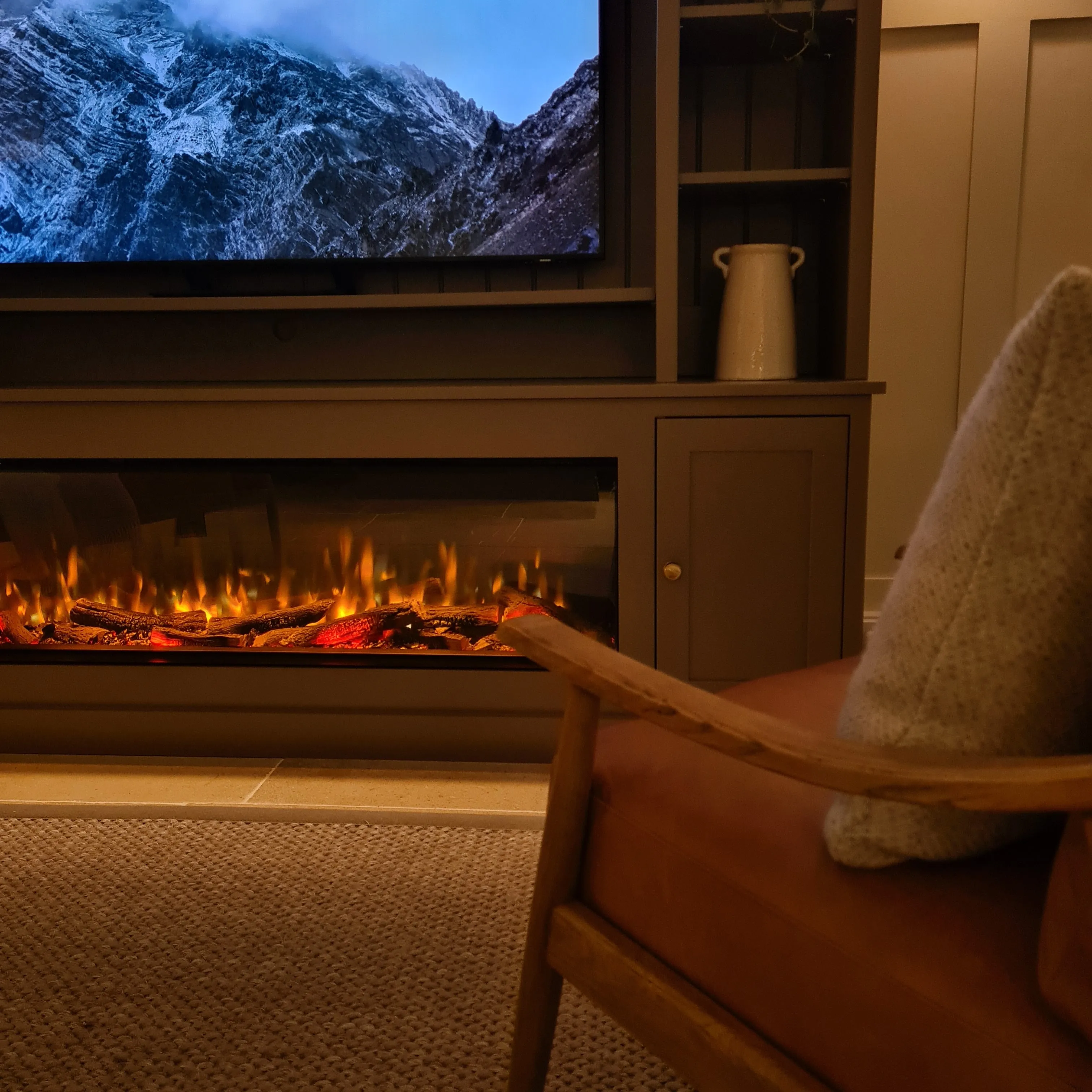 Media Fireplace Unit