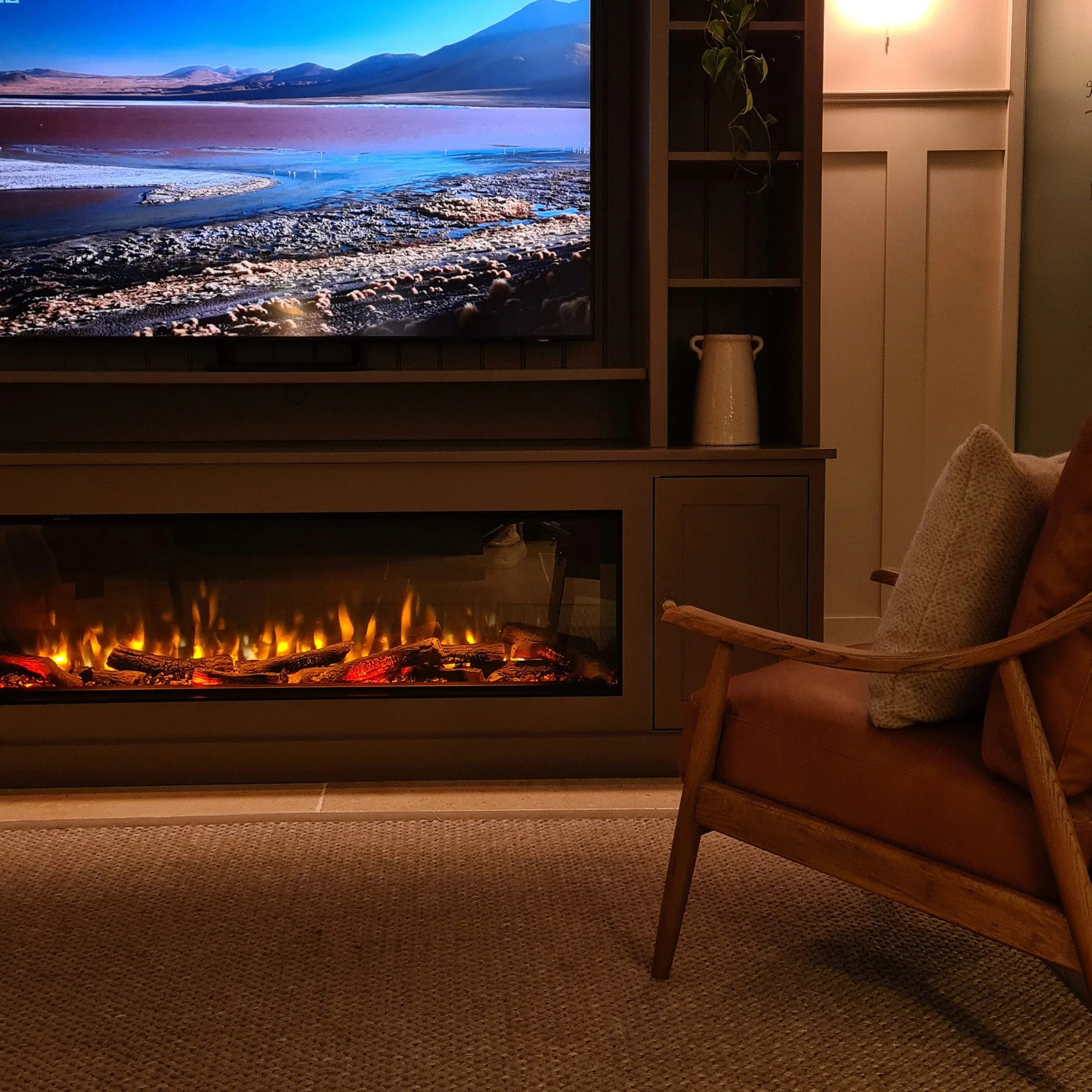 Media Fireplace Unit
