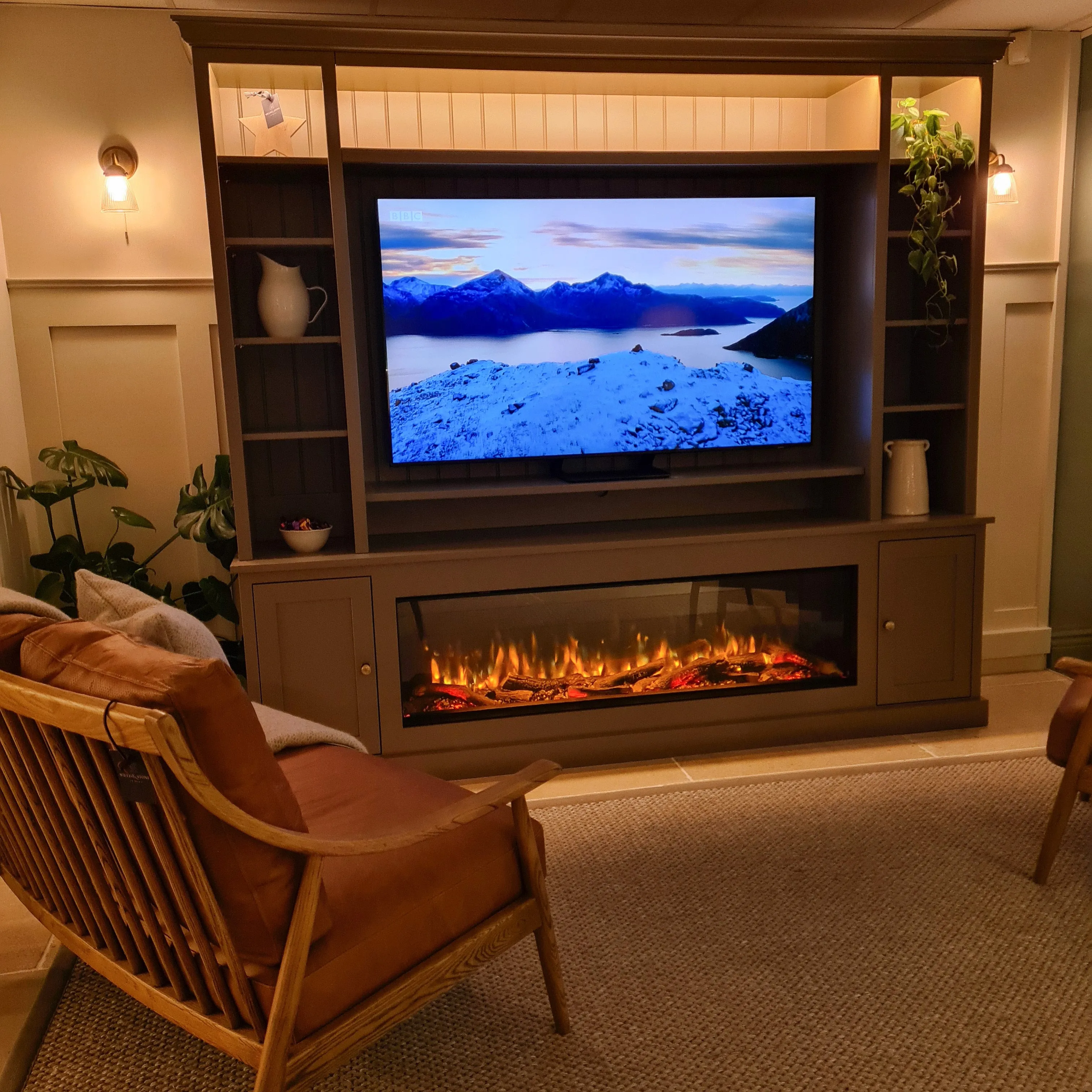 Media Fireplace Unit