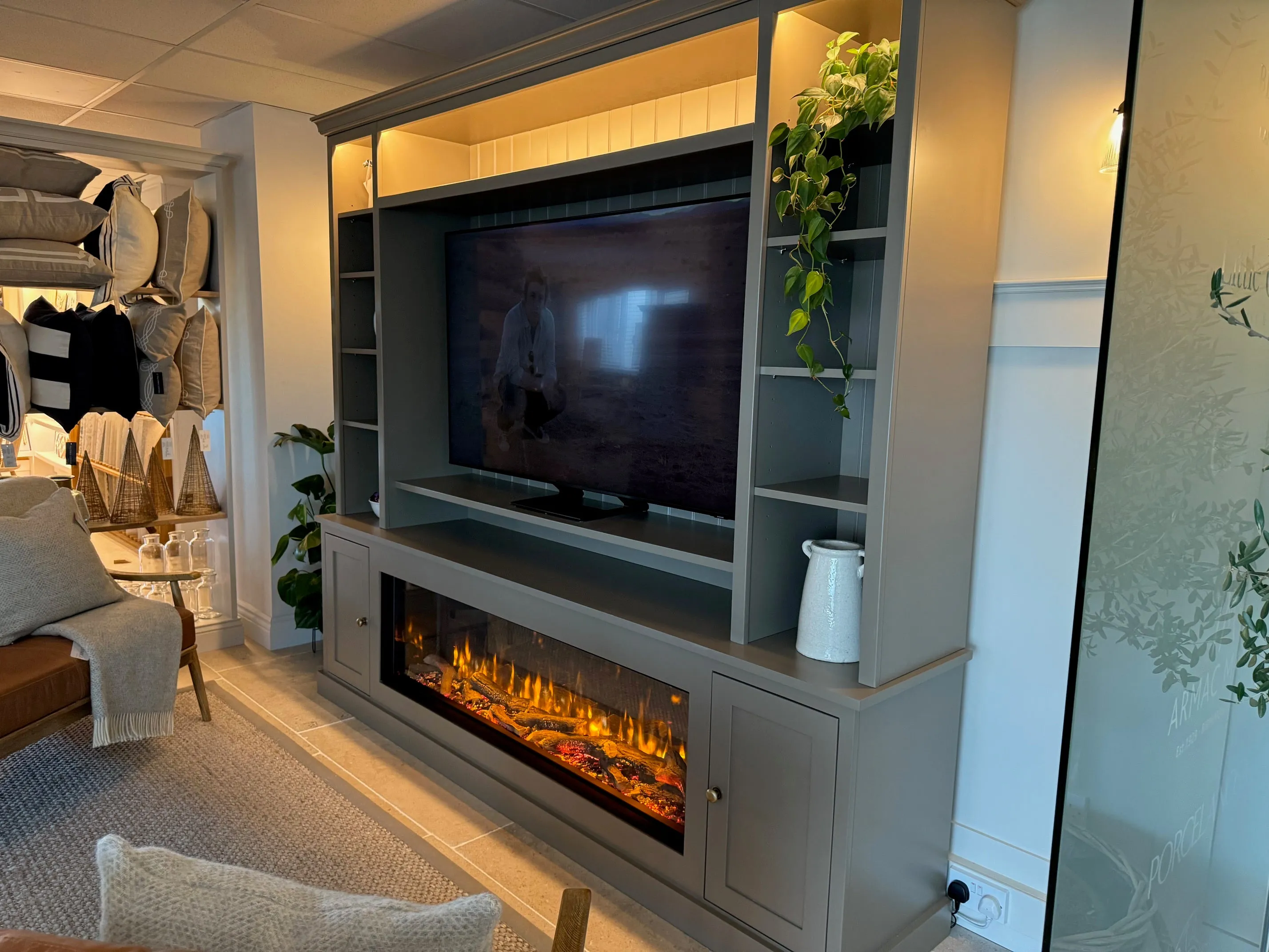 Media Fireplace Unit