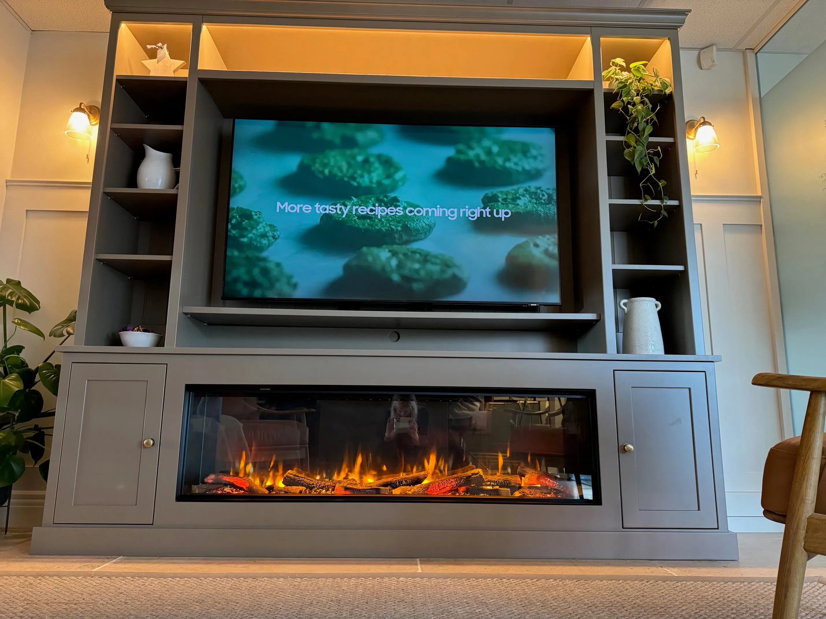 Media Fireplace Unit