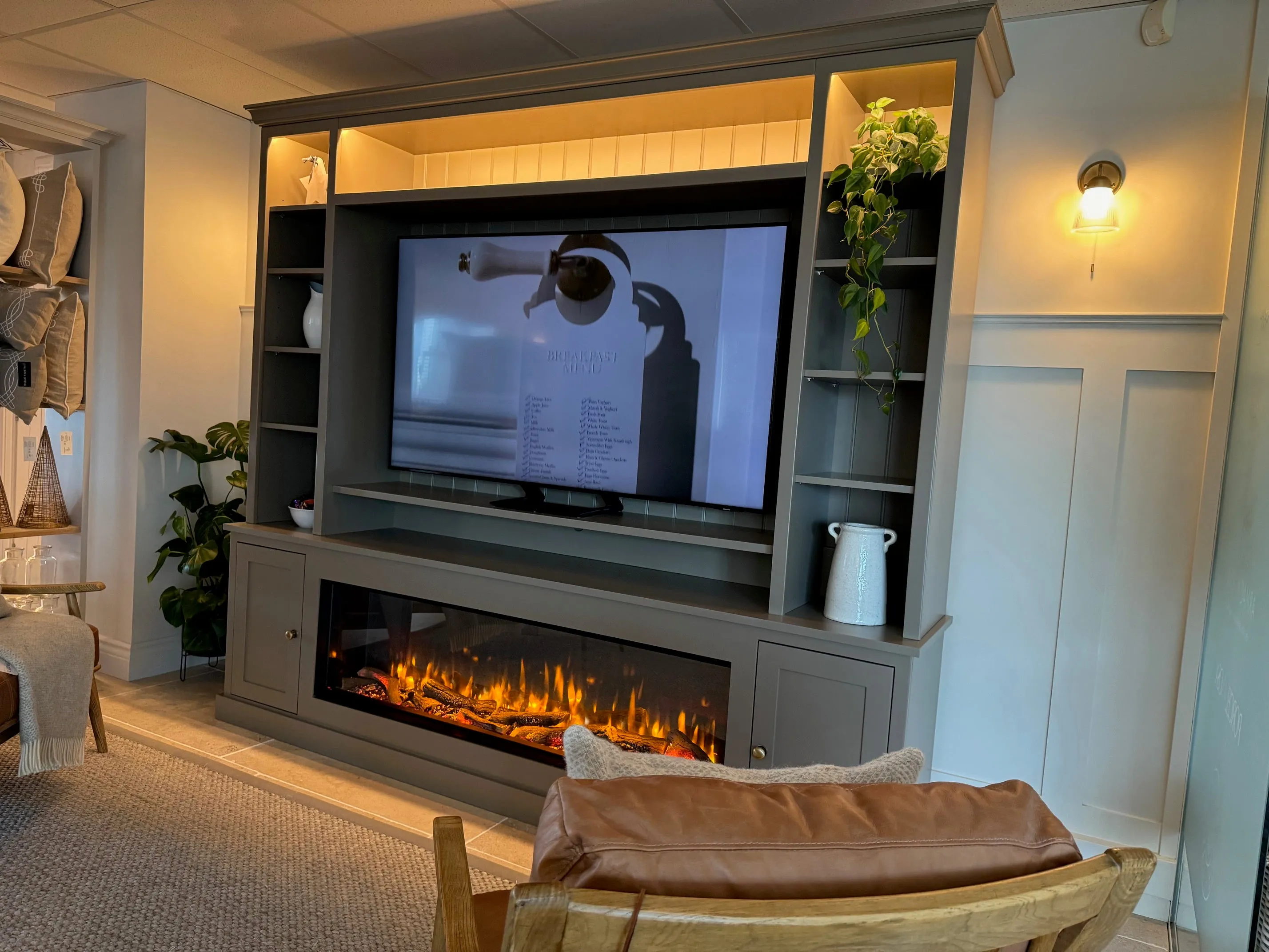 Media Fireplace Unit