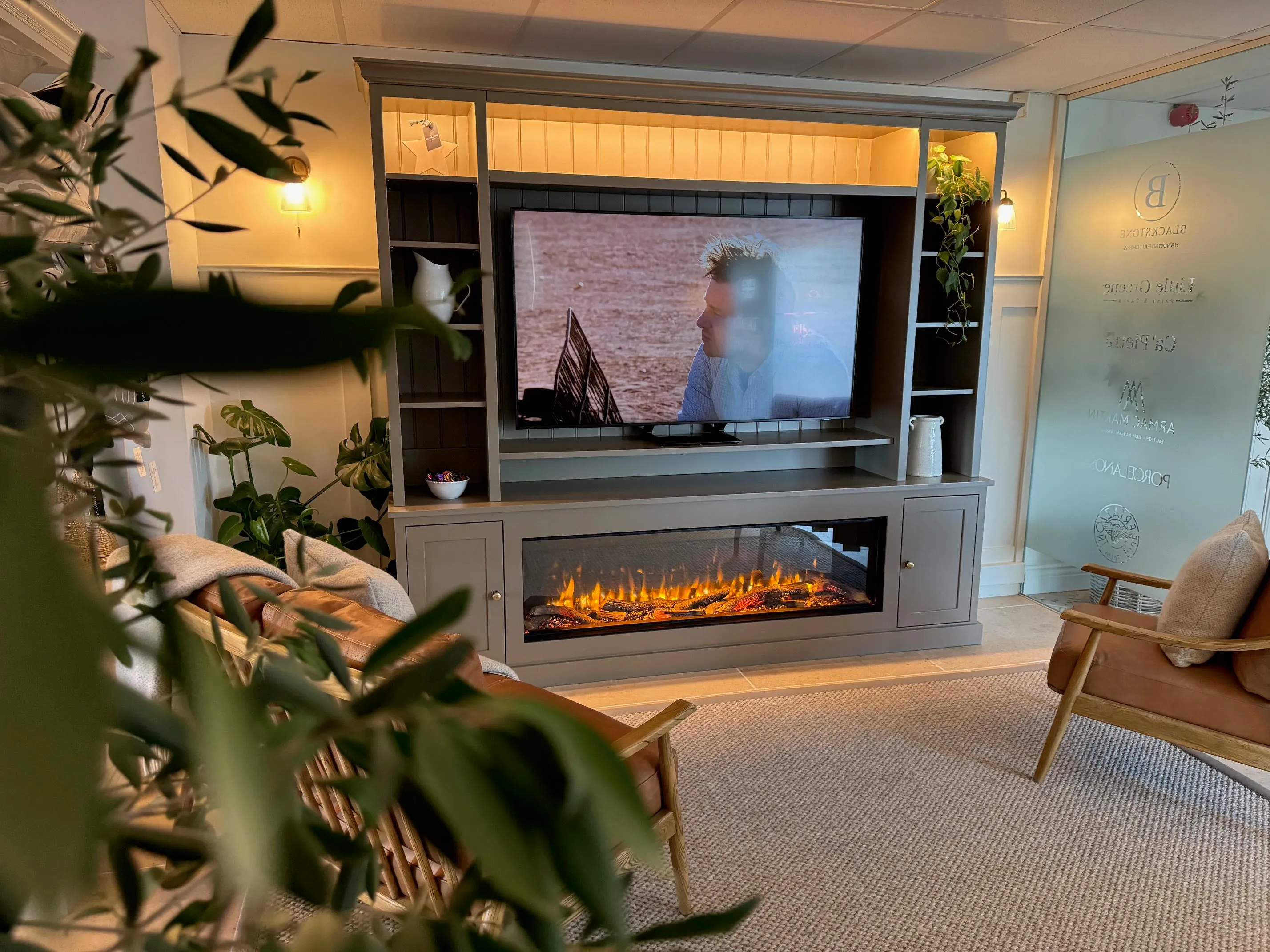 Media Fireplace Unit