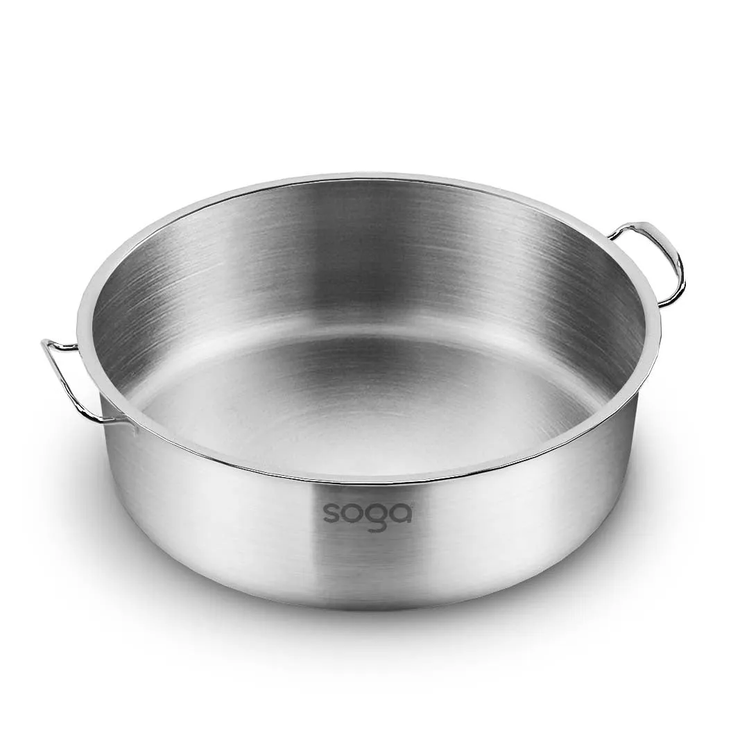 NNEAGS Dual Burners Cooktop Stove, 30cm Cast Iron Frying Pan Skillet and 28cm Induction Casserole