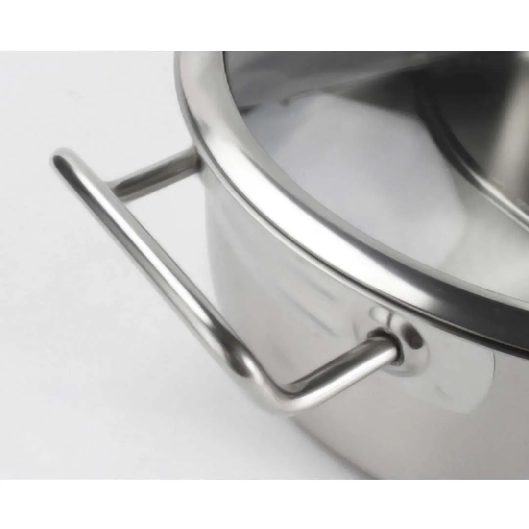 NNEAGS Dual Burners Cooktop Stove, 30cm Cast Iron Frying Pan Skillet and 30cm Induction Casserole