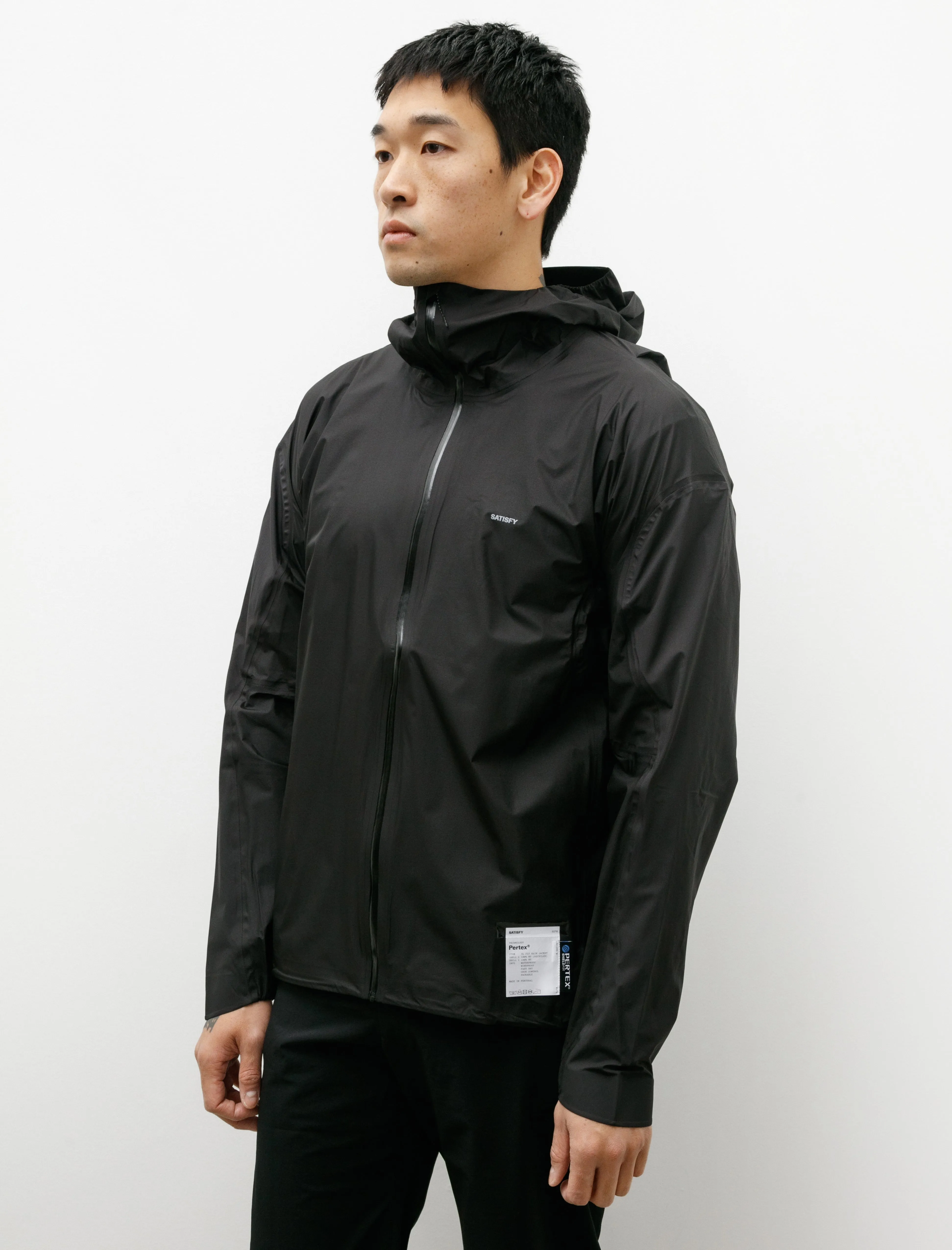 Pertex 3L Fly Rain Jacket Black
