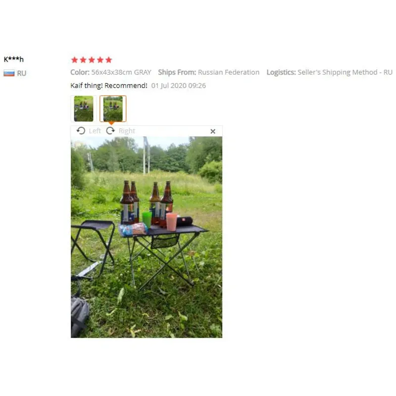 Portable Foldable Table Camping Outdoor Furniture Computer Bed Tables Picnic 6061 Aluminium Alloy Ultra Light Folding Desk