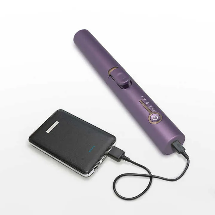 Portable Hair Curler Battery Wireless-مكواة تجعيد الشعر
