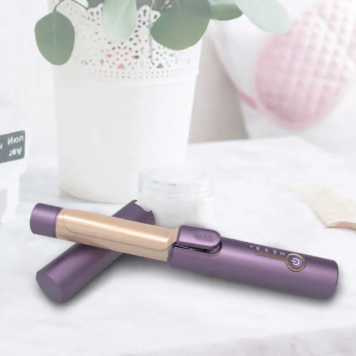 Portable Hair Curler Battery Wireless-مكواة تجعيد الشعر