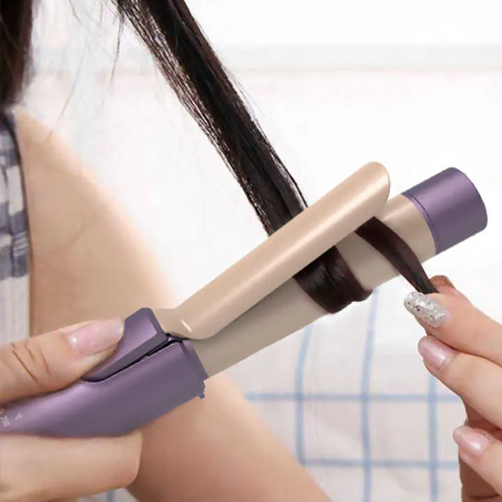Portable Hair Curler Battery Wireless-مكواة تجعيد الشعر