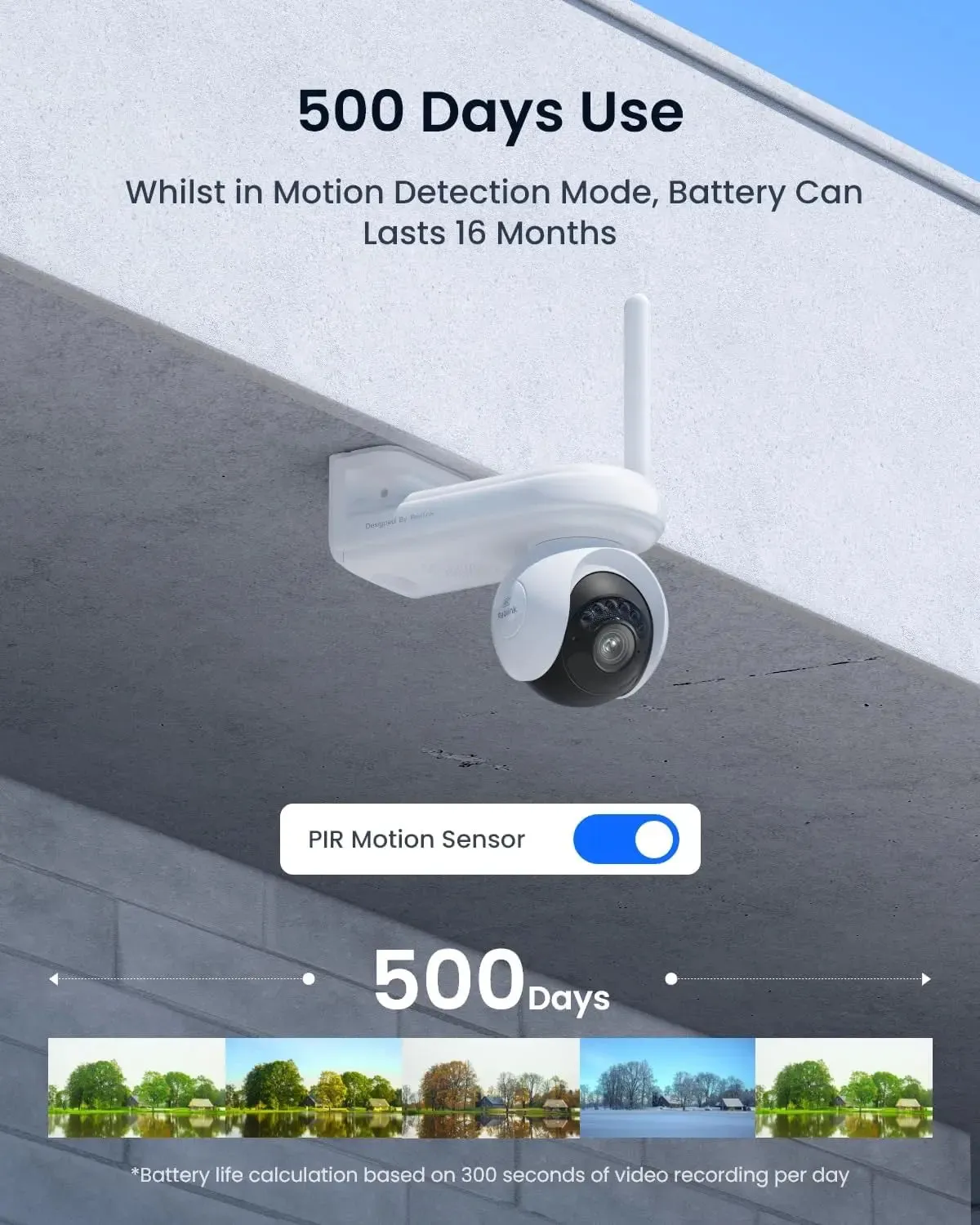 Reolink 4K Security Camera Outdoor Wireless Altas PT Ultra Solar Panel, Rechargeable Battery, F1.0, 2.4/5GHz Dual-Band Wi-Fi 6, 355°Pan & 90°Tilt, Smart Detection, Support up to 512GB microSD Card