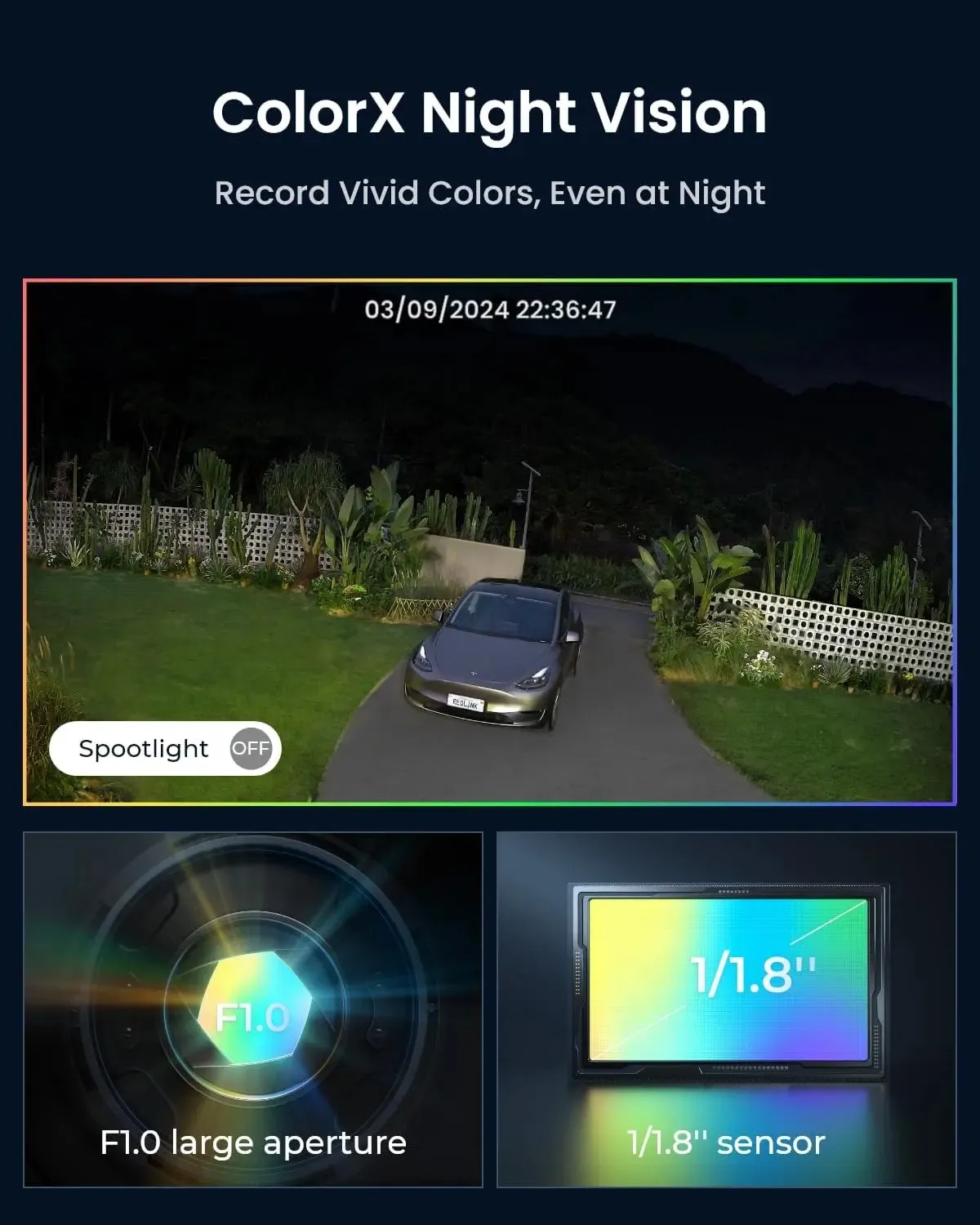Reolink 4K Security Camera Outdoor Wireless Altas PT Ultra Solar Panel, Rechargeable Battery, F1.0, 2.4/5GHz Dual-Band Wi-Fi 6, 355°Pan & 90°Tilt, Smart Detection, Support up to 512GB microSD Card
