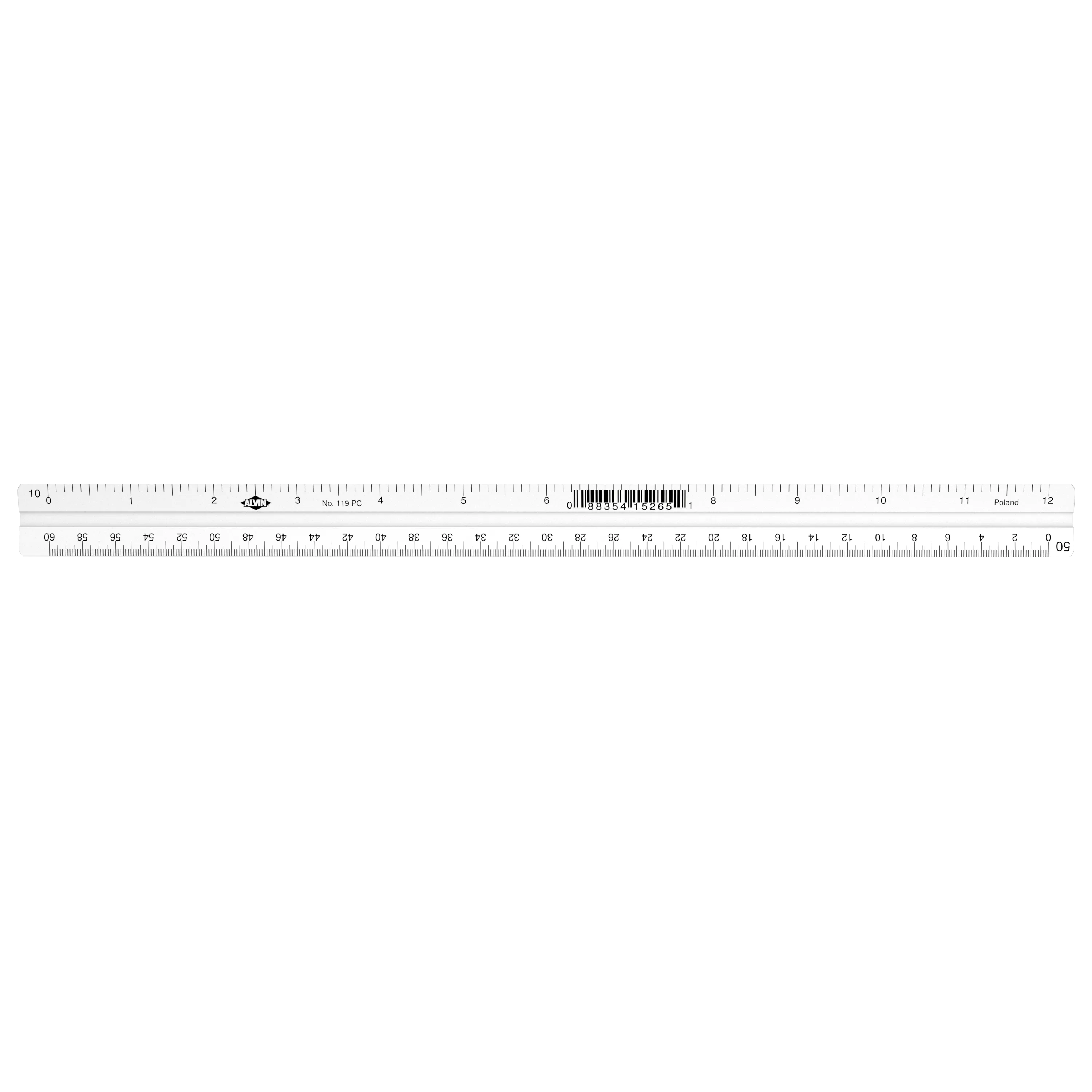 Scale Combination Metric & Inch 12"