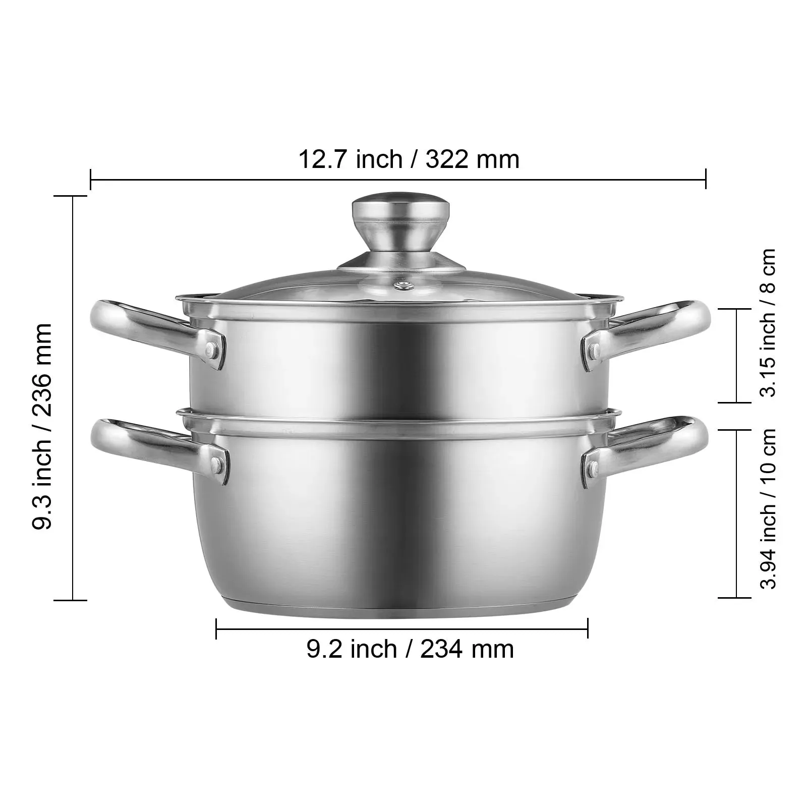 Stainless Steel Steamer Pot