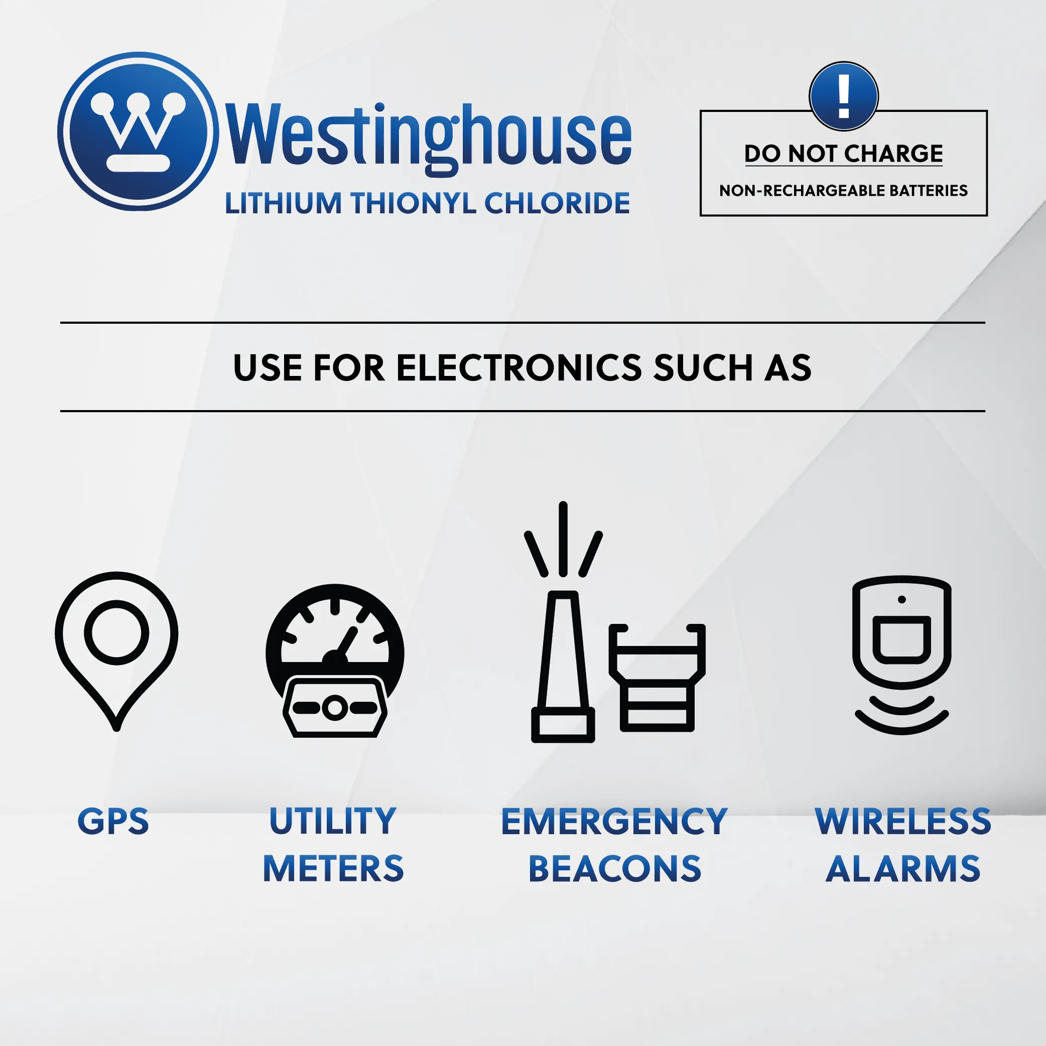 Westinghouse ER14335 3.6V 2/3AA Lithium Battery