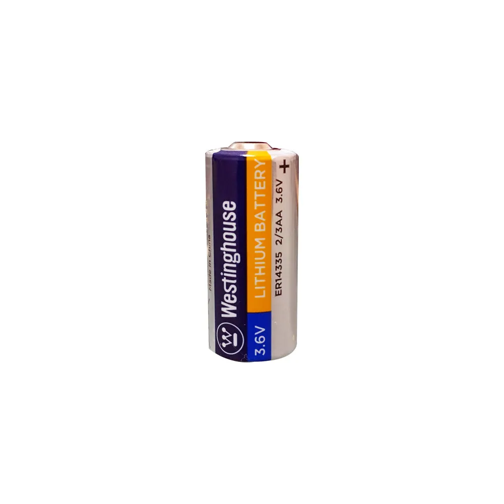 Westinghouse ER14335 3.6V 2/3AA Lithium Battery