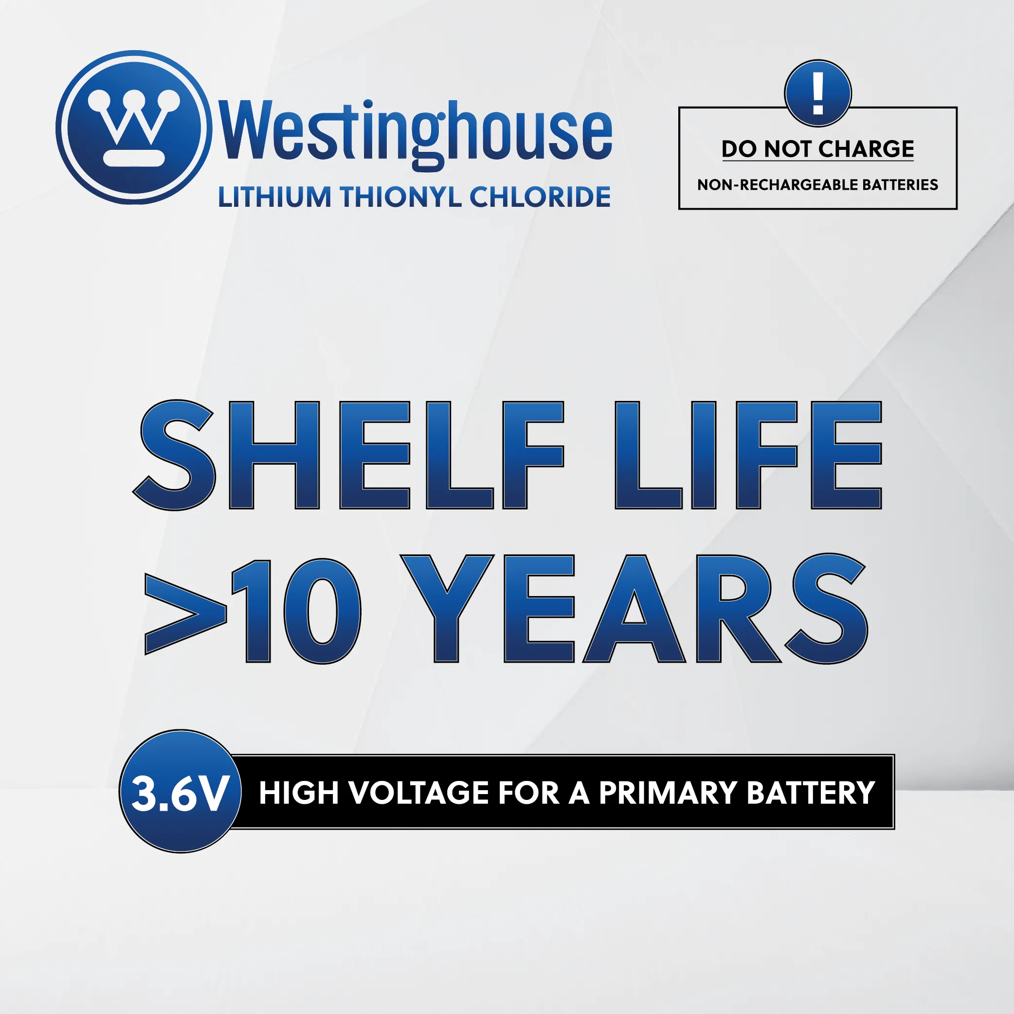 Westinghouse ER14335 3.6V 2/3AA Lithium Battery